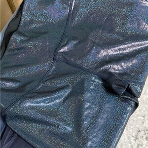 ZYIA Holographic Black Leggings